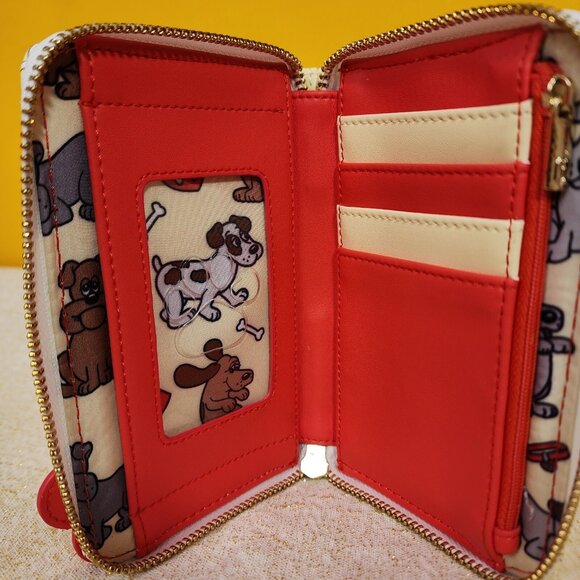 Loungefly Pound Puppies 40th Anniversary Plush Zip Around Wallet NEW - Picture 12 of 13